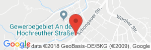 Position der Autogas-Tankstelle: Autohaus Berghofer in 82380, Peißenberg