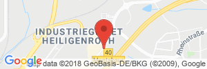 Position der Autogas-Tankstelle: Knauber Freizeitmarkt Automatentankstelle in 56412, Montabaur-Heiligenroth