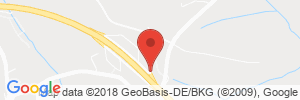 Position der Autogas-Tankstelle: BAB-Tankstelle Bayerischer Wald Nord (Esso) in 94336, Hunderdorf