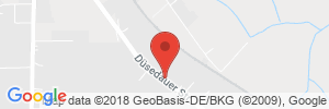 Position der Autogas-Tankstelle: Raiffeisen Osterburg-Lüchow-Dannenberg in 39606, Osterburg
