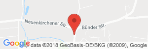 Position der Autogas-Tankstelle: Aral Station Günter Oldenbürger in 32139, Spenge