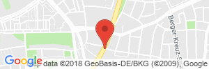 Position der Autogas-Tankstelle: OMV Tank und Waschcenter in 81669, München