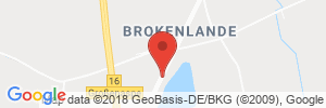 Position der Autogas-Tankstelle: Pro An International GmbH in 24623, Großenaspe-Brokenlande