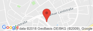 Position der Autogas-Tankstelle: Esso Tankstelle in 04838, Eilenburg