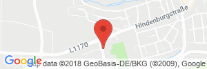 Position der Autogas-Tankstelle: Autohaus Seibold in 89129, Langenau