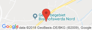 Position der Autogas-Tankstelle: Autohaus Franke GmbH in 01877, Bischofswerda