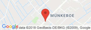 Position der Autogas-Tankstelle: Landhandel Nordwest in 26624, Münkeboe