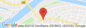 Position der Autogas-Tankstelle: Star Tankstelle in 65462, Gustavsburg