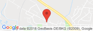Position der Autogas-Tankstelle: Esso-Station + Autohaus Bibbig in 34246, Vellmar-Obervellmar