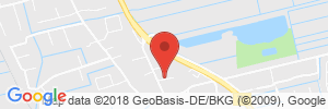 Position der Autogas-Tankstelle: Kfz Meisterbetrieb Gerhard Meyerhoff in 26529, Marienhafe