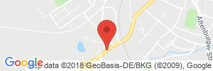 Position der Autogas-Tankstelle: Esso-Station Joachim Hoyer in 36304, Alsfeld