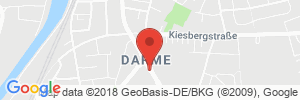 Position der Autogas-Tankstelle: SB / Q1 Tankstelle Eckart in 49809, Lingen