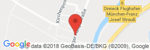 Position der Autogas-Tankstelle: TOTAL Station in 85354, Freising-Achering