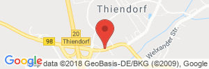 Position der Autogas-Tankstelle: TOTAL Station in 01561, Thiendorf