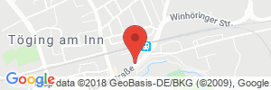 Position der Autogas-Tankstelle: Freie Tankstelle Helmut Rieger in 84513, Töging
