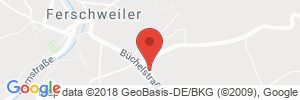 Position der Autogas-Tankstelle: EuroGas GmbH in 54668, Ferschweiler