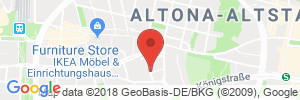 Position der Autogas-Tankstelle: Propan-Gesellschaft mbH in 22767, Hamburg-Altona