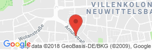 Position der Autogas-Tankstelle: Esso Station Jörg Minneken in 80639, München