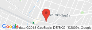 Position der Autogas-Tankstelle: OIL!-Lößnitz-Tank in 01445, Radebeul