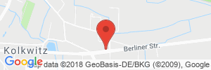 Position der Autogas-Tankstelle: Freie Tankstelle Kellberg in 03099, Kolkwitz