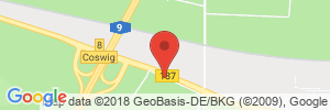 Position der Autogas-Tankstelle: ASR-Klieken in 06869, Coswig