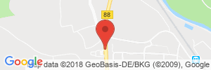 Position der Autogas-Tankstelle: Aral Tankstelle Manuela Müller in 07768, Kahla