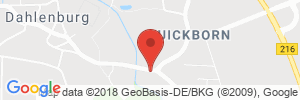 Position der Autogas-Tankstelle: Autohaus Hartmut Hacker e.K. in 21368, Dahlenburg