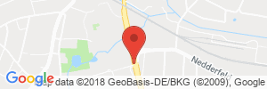 Position der Autogas-Tankstelle: Shell Station in 22529, Hamburg