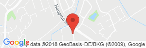 Position der Autogas-Tankstelle: AVIA Tankstelle in 26215, Wiefelstede