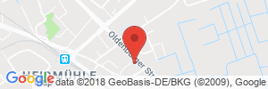 Position der Autogas-Tankstelle: Aral Tankstelle in 26419, Schortens