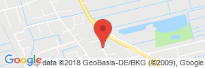 Position der Autogas-Tankstelle: Autoservice Hoofdmann in 26529, Marienhafe