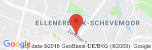 Position der Autogas-Tankstelle: V-Tankstelle in 28325, Bremen