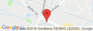 Position der Autogas-Tankstelle: Westfalen-Tankstelle in 32289, Rödinghausen