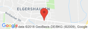 Position der Autogas-Tankstelle: ESSO-Station Scherb OHG in 34270, Schauenburg