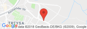 Position der Autogas-Tankstelle: OIL Tankstelle Karle in 34613, Schwalmstadt