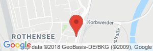 Position der Autogas-Tankstelle: HEM-Tankstelle in 39126, Magdeburg