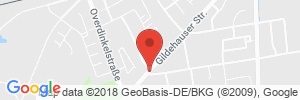 Position der Autogas-Tankstelle: Q1 / BFT-Station in 48599, Gronau