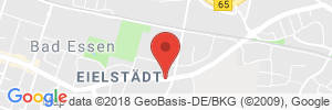 Position der Autogas-Tankstelle: Q1 Tankstelle in 49152, Bad Essen