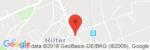 Position der Autogas-Tankstelle: Q1 Tankstelle in 49176, Hilter-a. T. W