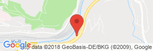 Position der Autogas-Tankstelle: Aral Tankstelle in 54568, Gerolstein
