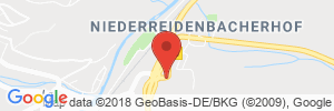 Position der Autogas-Tankstelle: Aral Tankstelle in 55743, Idar-Oberstein