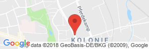 Position der Autogas-Tankstelle: AVIA Servicestation Terwedow in 59075, Hamm