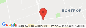 Position der Autogas-Tankstelle: Westf. Kornverkaufsgenossenschaft eG in 59519, Möhnesee-Echtrop