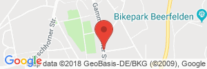 Position der Autogas-Tankstelle: Bärentankstelle Zahradnik GmbH in 64743, Beerfelden