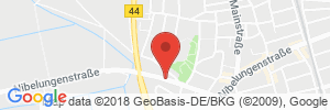 Position der Autogas-Tankstelle: Classic Tankstelle Wolk in 68642, Bürstadt