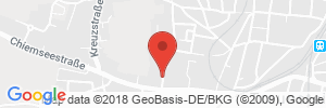 Position der Autogas-Tankstelle: MAT GmbH in 83278, Traunstein