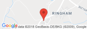 Position der Autogas-Tankstelle: Autohaus Götzinger in 83368, Petting-Ringham