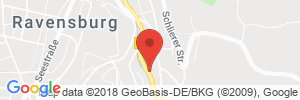 Position der Autogas-Tankstelle: SB-Tank-Station Roth e.K. in 88212, Ravensburg