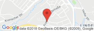 Position der Autogas-Tankstelle: ESSO Station Harry Findeis OHG in 95119, Naila