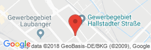 Position der Autogas-Tankstelle: OMV Tankstelle in 96052, Bamberg